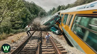 Tragic! Ultimate Near Miss Video Train Moments Filmed Seconds Before Disaster | Best Of The Week