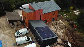 Neubau-Energiespeichersystem mit Solar, Lithium & Victron