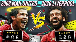 2008 MANCHESTER UNITED VS 2020 LIVERPOOL - FIFA 20 CAREER MODE EXPERIMENT