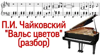Как играть на фортепиано «Вальс цветов» П.И. Чайковский из балета «Щелкунчик» («Pro Piano»).