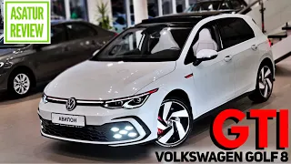 🇩🇪 Обзор Volkswagen GOLF Mk8 GTI / Фольксваген ГОЛЬФ ГТИ 8 экстерьер, интерьер, выхлоп 2021 АВИЛОН