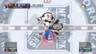 NHL 16 - New Jersey Devils vs New York Rangers Gameplay (XboxONE HD) [1080p60FPS]