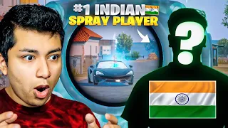 ROLEX REACTS to #1 INDIAN SPRAY PLAYER | PUBG MOBILE