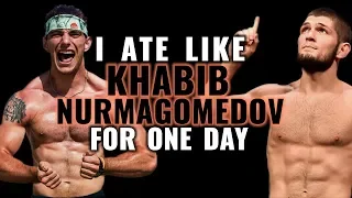 I Ate Like Khabib Nurmagomedov For A Day