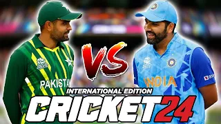 PAKISTAN VS INDIA in Cricket 24 !!!