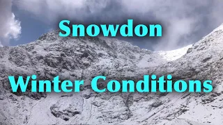 Walking The Welsh 3,000s: Snowdon, Winter Conditions