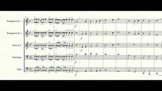 Sheetmusic | Thor The Dark World | Brass Quintet (Partituras Quinteto de Metales PDF