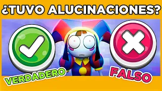 ✔️❌ ¿VERDADERO O FALSO? 🎪 Edición: ASOMBROSO CIRCO DIGITAL | Elige un botón #quiz #monoquiz