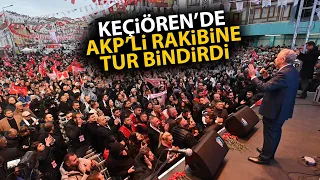 Mansur Yavaş, Kızılcahamam'da AKP'li rakibine tur bindirdi