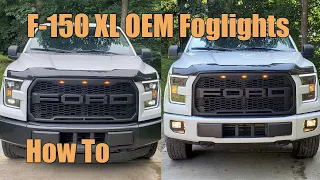 2015-2020 Ford F150 XL How To Add OEM Fog / Driving Lights