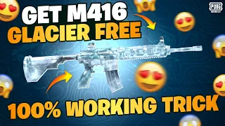 Get Free M416 Glacier | M416 Glacier Trick | Classic Crate Opening |PUBGM
