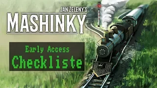 Mashinky - Gameplay Early Access [ Transport Simulation | Checkliste ]