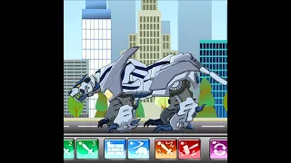 Smilodon# Dino Robot Corps + Robot Dinosaurs | DG5l1lgaine