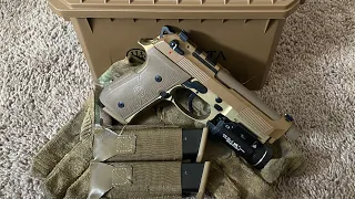 Beretta M9A4 Centurion with trigger job, first shots and review