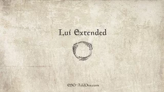 Lui Extended - ESO AddOns