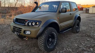 Mitsubishi Pajero off-road testdrive/Митсубиси оффроуд подгатовка