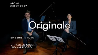 GO Konzerteinführung mit Natalie Chee und Harry Ogg,