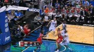 Dwight Howard Blocks, J.J. Redick Scores