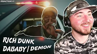 RICH DUNK & DABABY | DEMON (REACTION!!!)