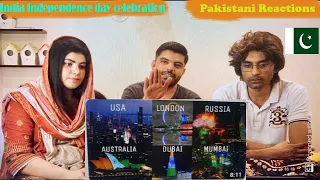 Pakistani Reacts To How World & India Celebrated India's Independence Day | Drone Show | 2023