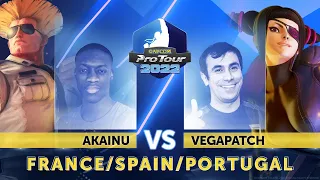 Akainu (Guile) vs. Vegapatch (Juri) - Top 16 - Capcom Pro Tour 2022 France/Spain/Portugal