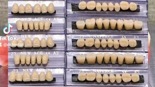 Где берут зубы для съёмного протеза? Часть 4