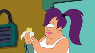 Futurama - Leela (Amy) gets fat