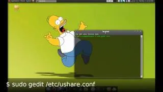 Creating a UPnP Share with uShare