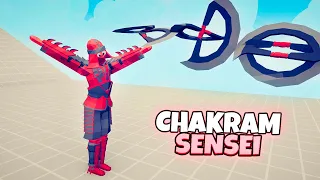 CHAKRAM SENSEI vs EVERY FACTION | TABS Totally Accurate Battle Simulator