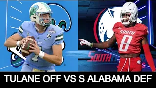 Tulane Offense vs South Alabama Defense | 2024 NFL Draft Film |