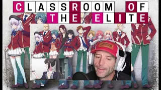 Classroom of the Elite Reaction - 1x1 - First Time Watching (This is Good)