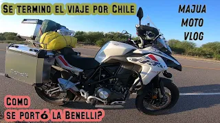 BENELLI TRK - Viaje por Chile el día final. Majua MotoVlog