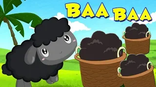 Baa Baa oveja negra en español | rimas en español | Canciones Infantiles | Baa Baa Black Sheep