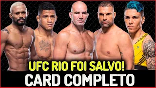 GLOVER SALVOU O UFC RIO? CONFIRA COMO FICOU O CARD COMPLETO DO UFC 283