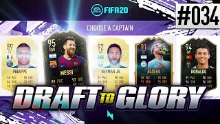 HUGE 189 RATED DRAFT! - FIFA20 - ULTIMATE TEAM DRAFT TO GLORY #34