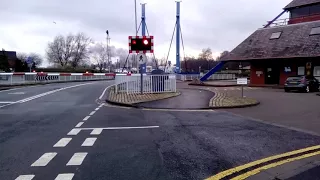 *Rare* Preston Docks Level Crossing And Swing Bridge - Lancashire (16/12/17) 2