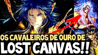 OS CAVALEIROS DE OURO DE LOST CANVAS - PARTE 1