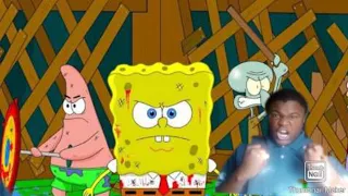 SpongeBob zombie attack part 3 reaction