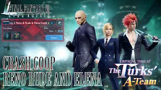 Double Sephiroth Reno Rude Elena Turks Crash Coop  || Final Fantasy VII Ever Crisis