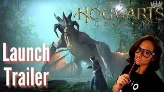 Hogwarts Legacy - Official Launch Trailer 4K | Kittyarris Reacts