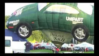 Part 1 Bristol Balloon Fiesta 2009 8th August Morning lift off