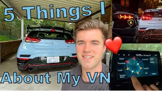5 Things I Love About My 2021 Hyundai Veloster N DCT