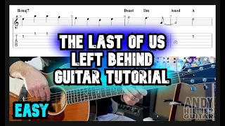 The Last of Us Left Behind Guitar Tutorial Lesson by Andy Hillier