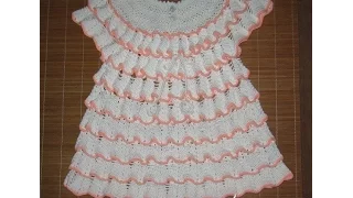 Crochet Patterns| for free |crochet baby dress| 1538