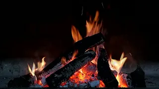 🔥 Fogata Encendida | Sonido de Fuego Relajante Crujiendo (3 Horas SIN MÚSICA) AMOLED