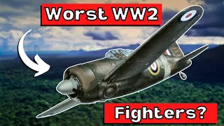 Were The Brewster F2A 'Buffalo' & Fiat CR.42 'Falco' REALLY Terrible WW2 Fighters?