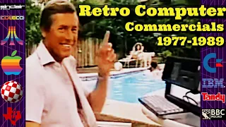 Retro Computer Commercials (1977-1989) - Kevin Costner, Leonard Nimoy, William Shatner, Alan Alda