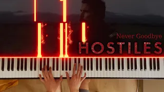 Hostiles | Never Goodbye | Piano Cover (Free MIDI)