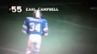 Earl Campbell 4 TD's on Monday Night Football