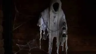 Life-Sized Halloween Ghost With Lantern SKU# 87853 - Plow & Hearth